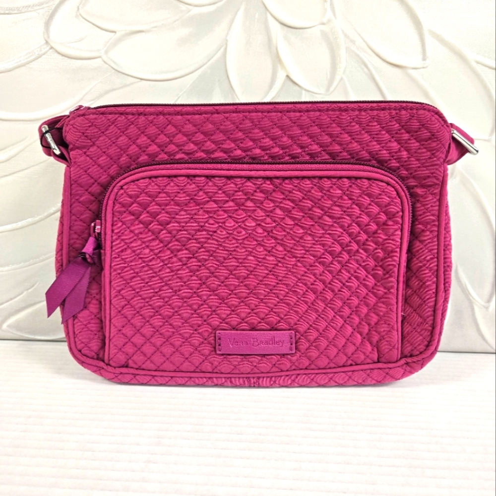 Vera Bradley RFID Little Hipster Raspberry Radiance